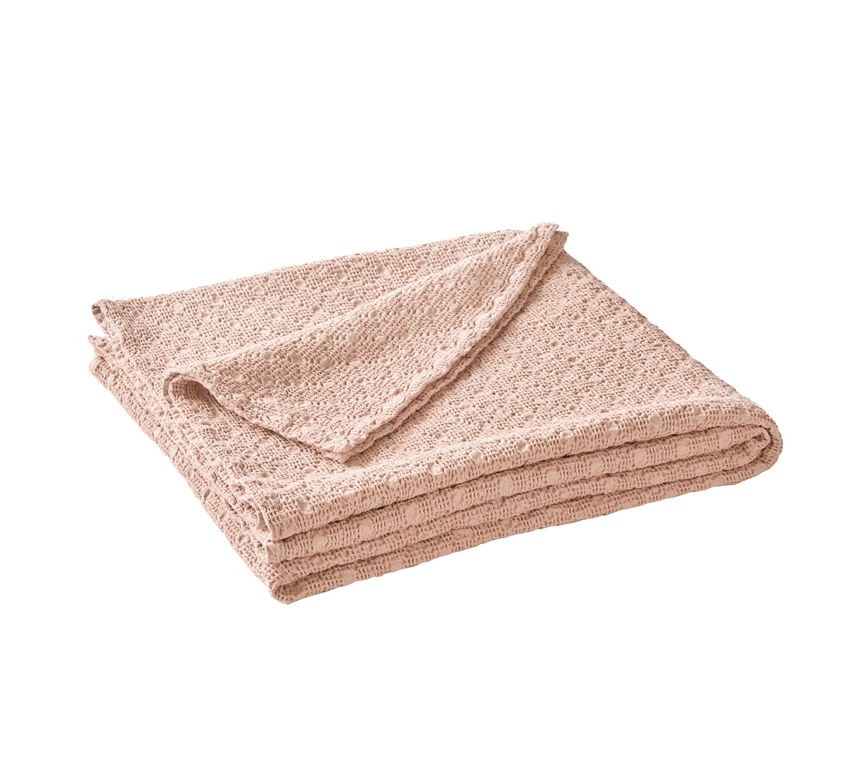 JETE DE LIT EVEREST NACRE 