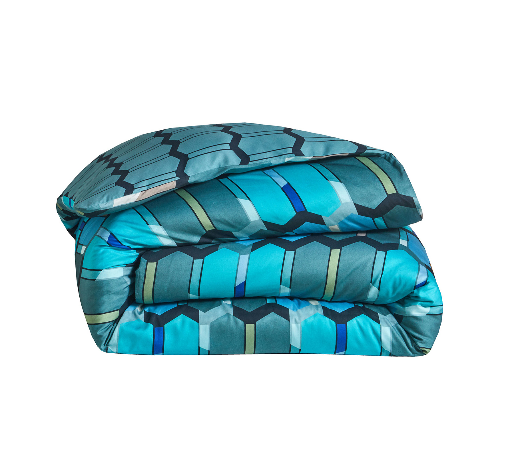 HOUSSE DE COUETTE MOSAIC COBALT