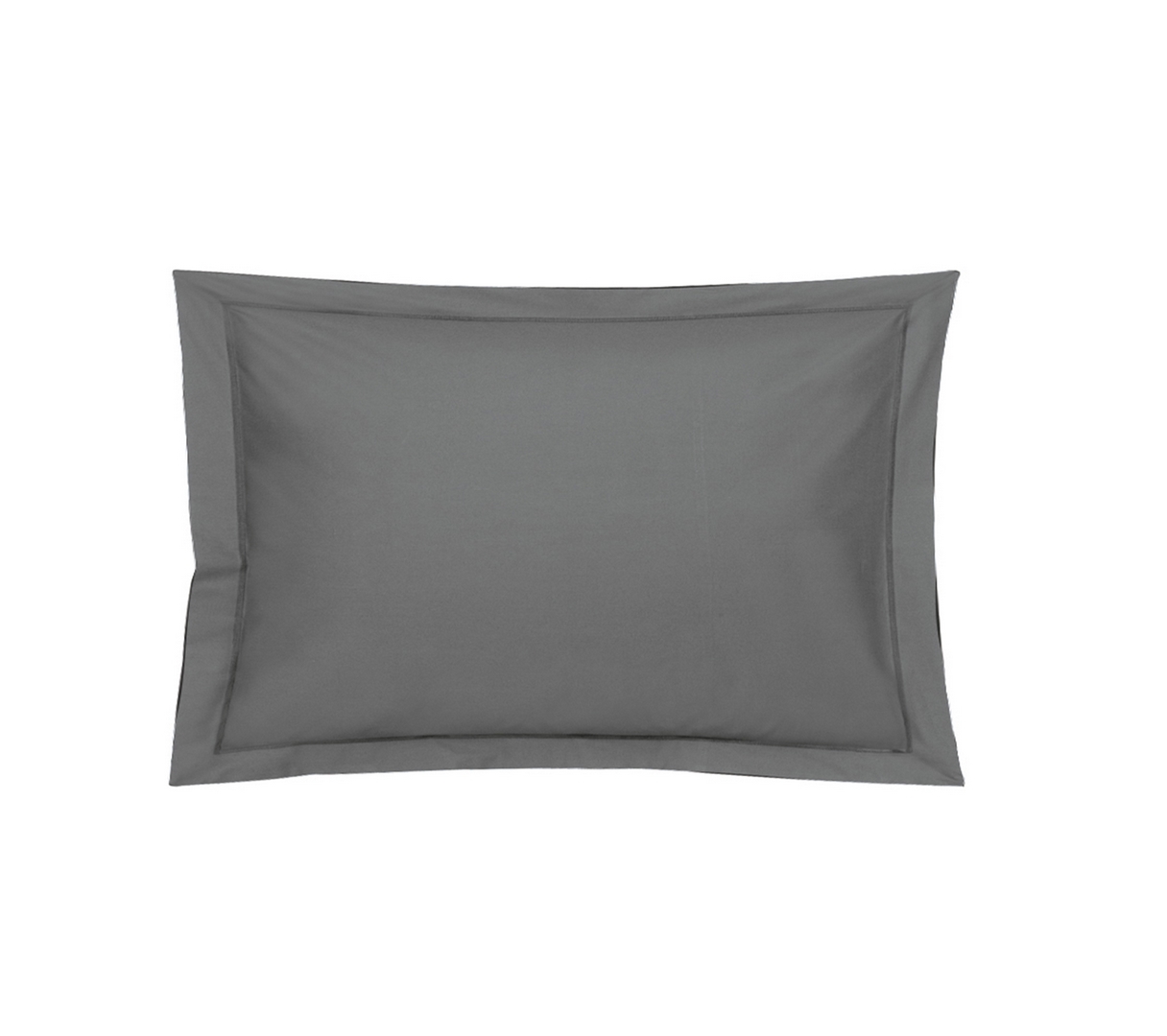 TAIE UNI PERCALE ACIER 