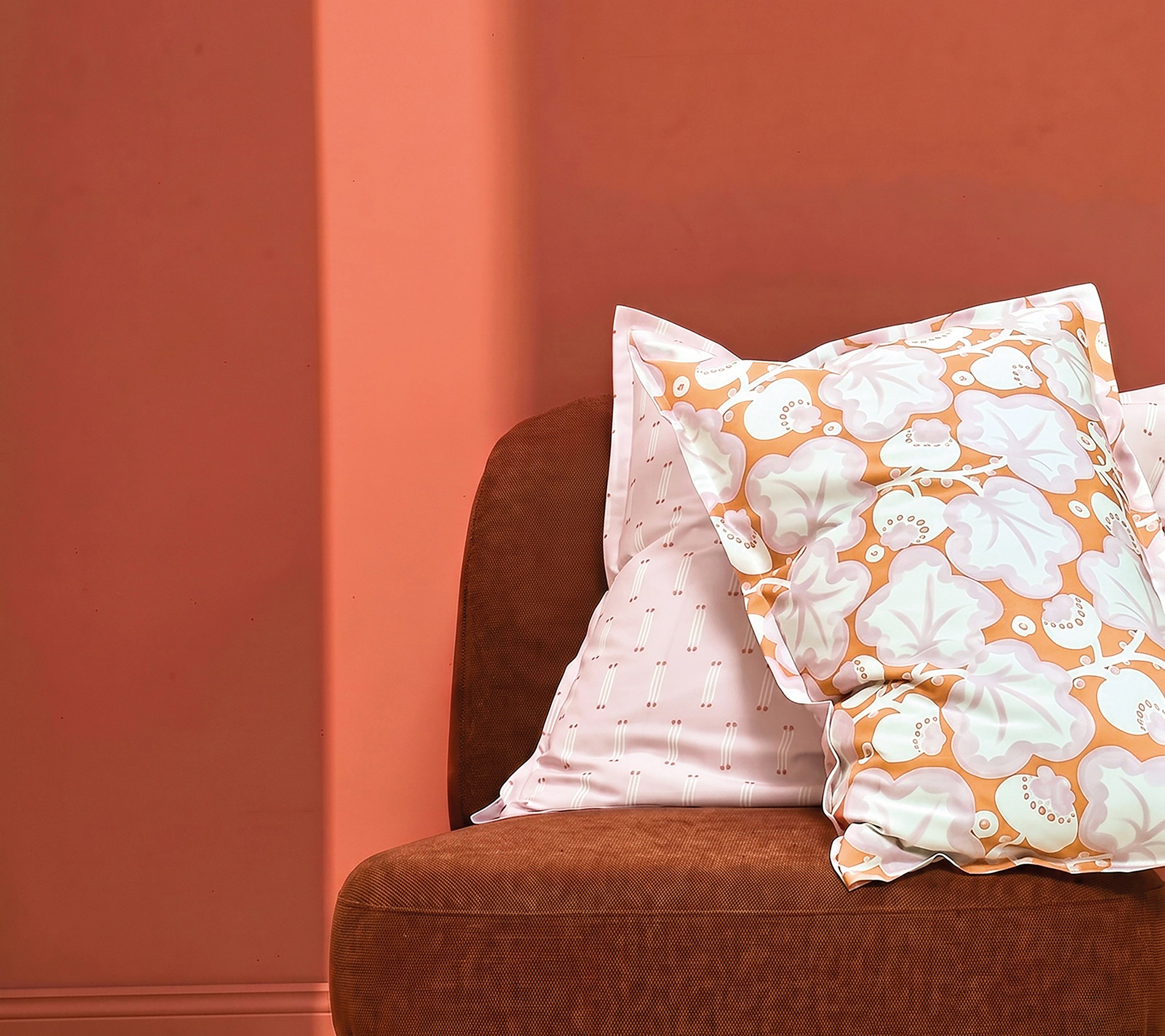HOUSSE DE COUETTE POPPY CORAIL 