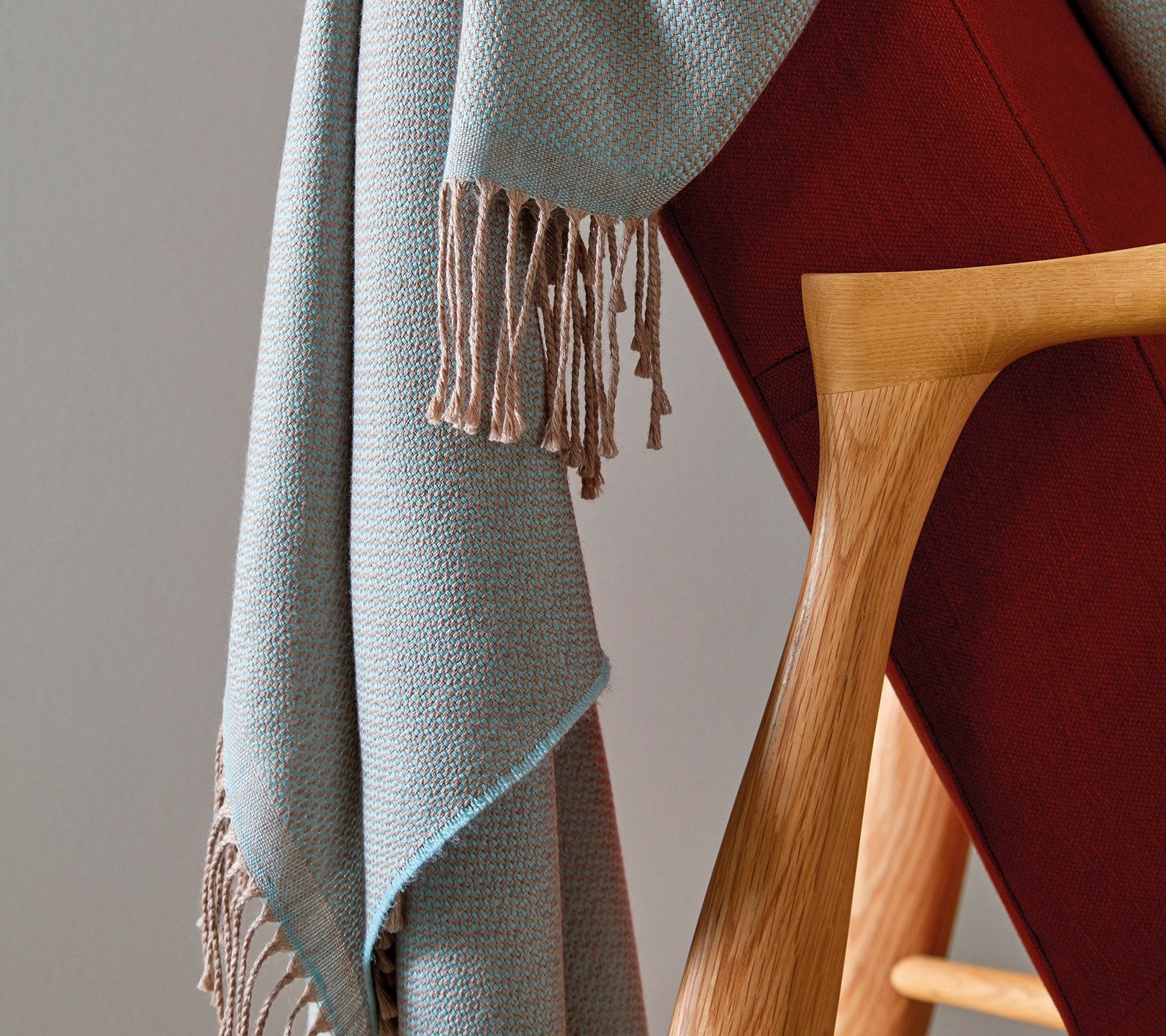PLAID COSY CELADON 
