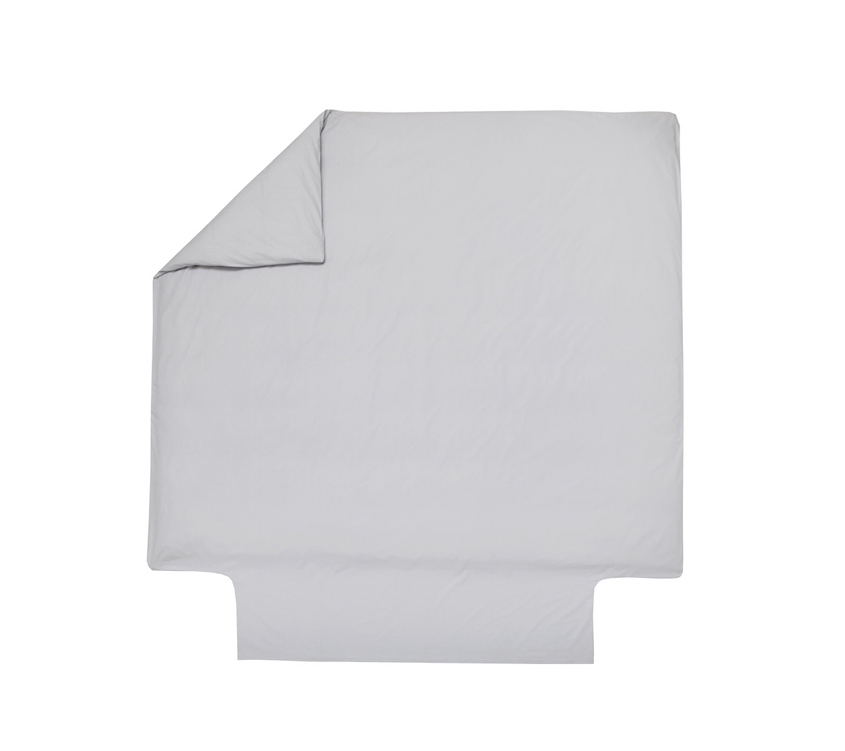 ENSEMBLE UNI PERCALE PLATINE 