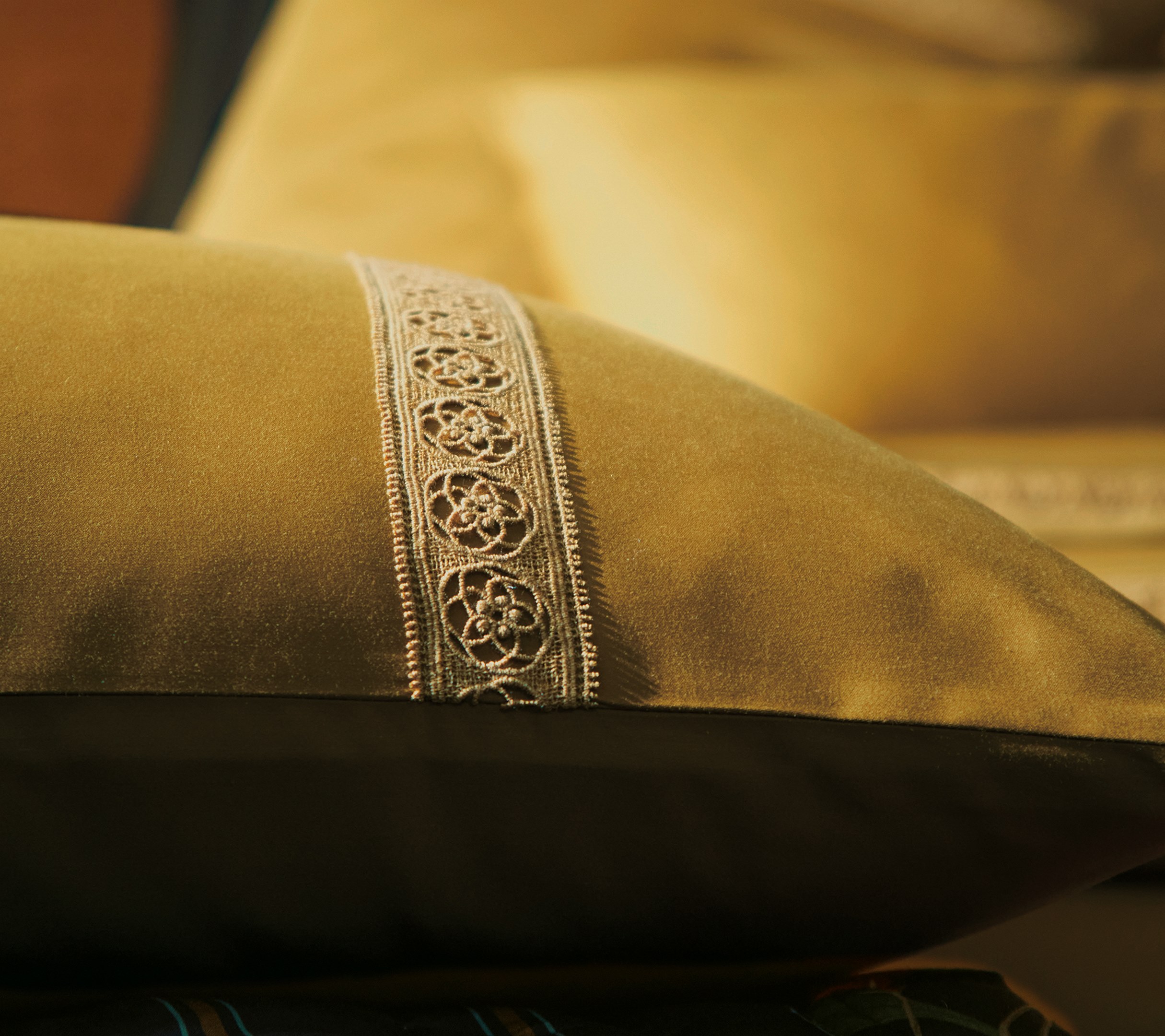 HOUSSE DE COUETTE HERITAGE AMBRE 