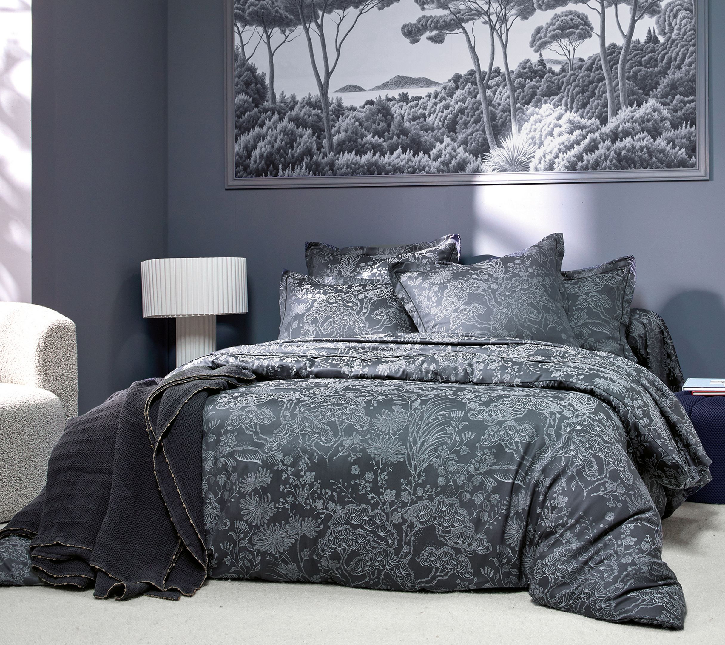 DRAP ODYSSEE BLEU CORINTHE 