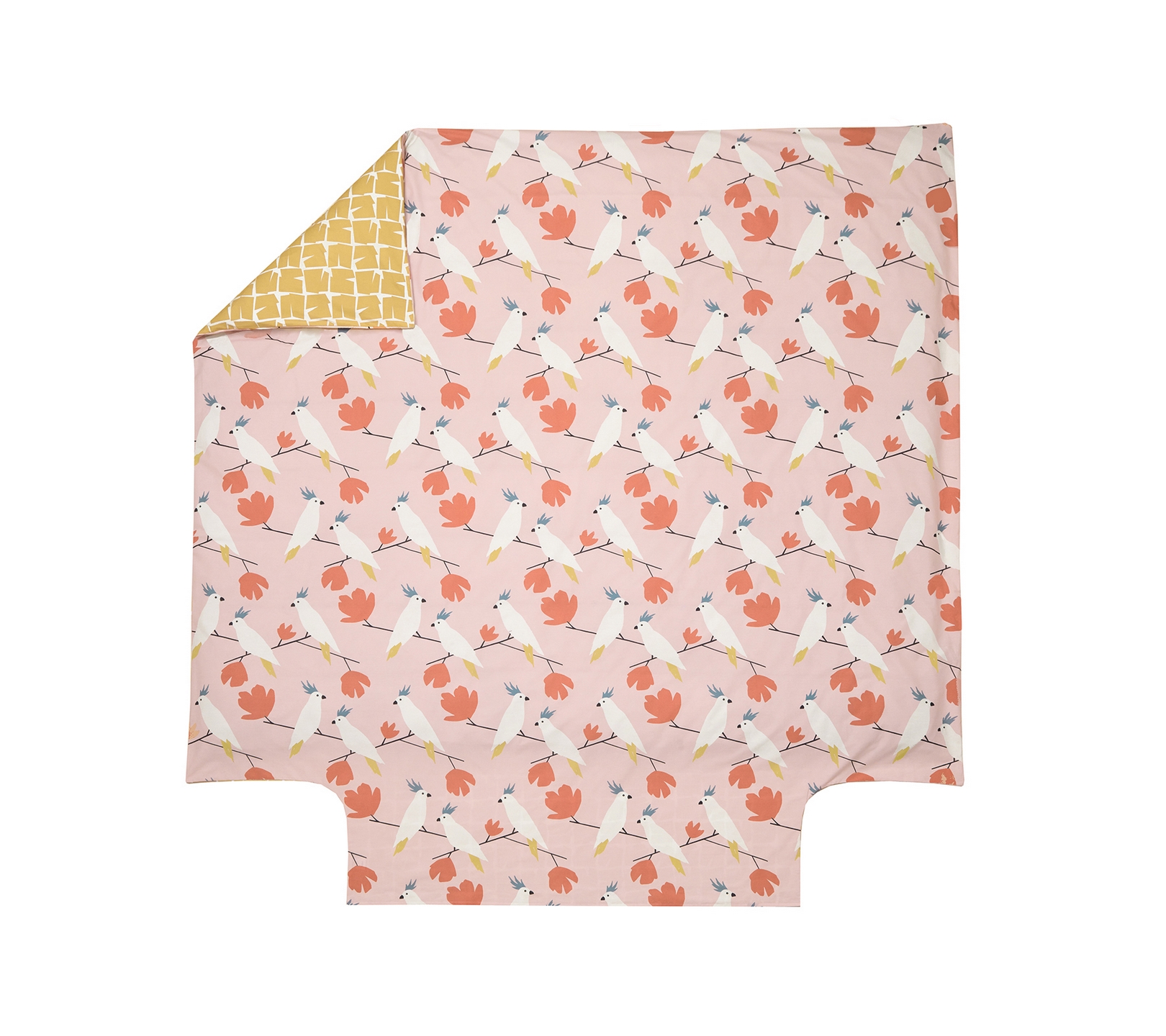 HOUSSE DE COUETTE LOVE BIRDS PETALE 