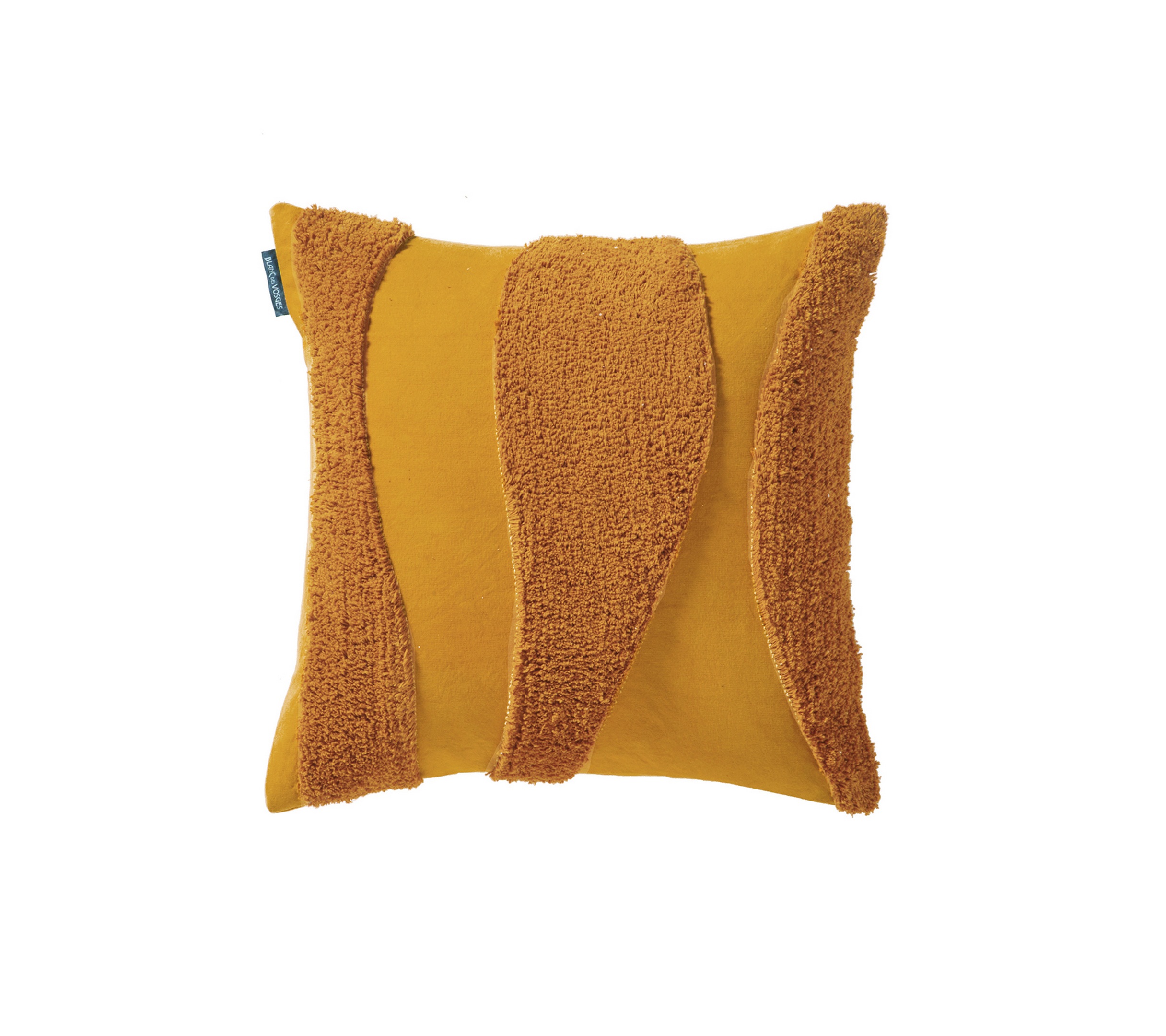 Coussin dcoratif Salsa Miel Blanc des Vosges 45x45